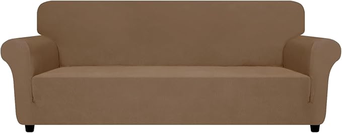 ZNSAYOTX Oversized Super Stretch Couch Cover, New Striped Sofa Covers