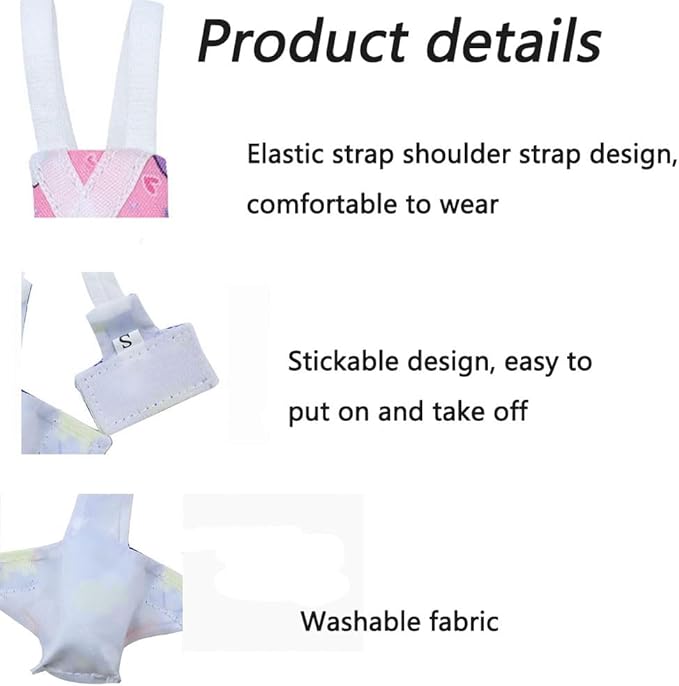 4pcs Bird Diaper Parrot Flight Suit with Waterproof Inner Layer Pigeon Pants Parrot Nappy Reusable Cockatiel Clothes Adjustable for Parakeet Mini Macaw Budgie Canary - color1 M