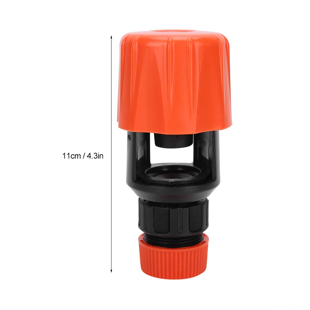 Water Connector Universal Tap to Garden Hose Pipe Connector, Mixer Kitchen Tap Adapter Faucet Adapter Hose Connector for Indoor, Outdoor, Garden, Patio, Watering Irrigation Tool (Orange)