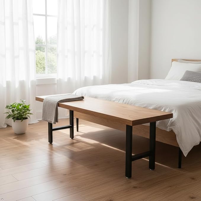 H Bench Legs 16 Inch Metal Coffee End Table Legs