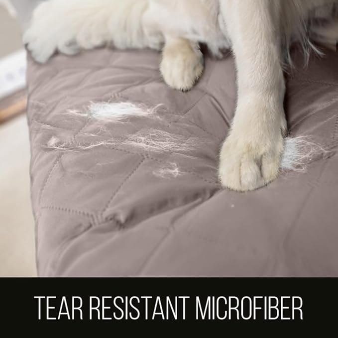 Sofa Shield® Couch Slip Covers for Dogs, Reversible Furniture Protector