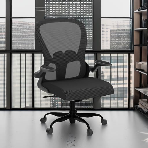 Ergonomic Office Chair, Comfort Swivel Home Office Task Chair, Breathable Mesh