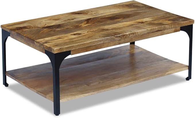 Solid Mango Wood Coffee Table
