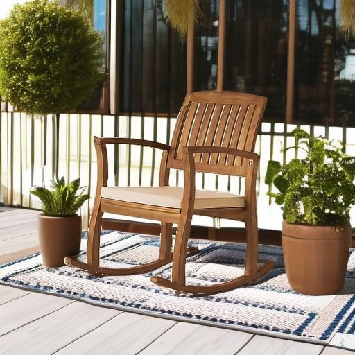 Christopher Knight Home Selma Acacia Rocking Chair