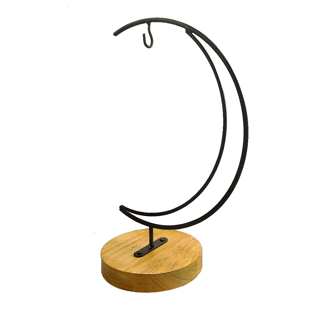 YY YEARCHY Ornament Display Stand Iron Pothook Stand for Hanging Globe Air Plant Terrarium, Witch Ball, Christmas Ornament and Home Wedding Decoration(11*4.63", 1PCS)