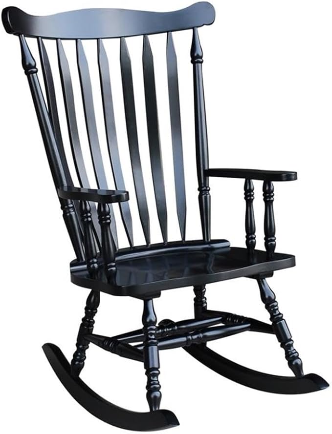 International Concepts Williamsburg Rocker Antique Black
