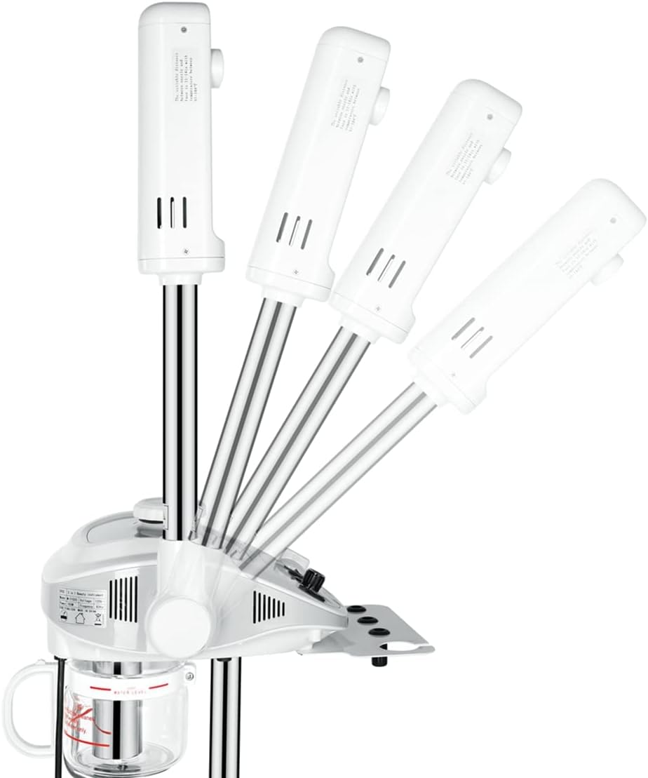 Professional Facial Steamer Machine & Mag Lamp & High Frequency