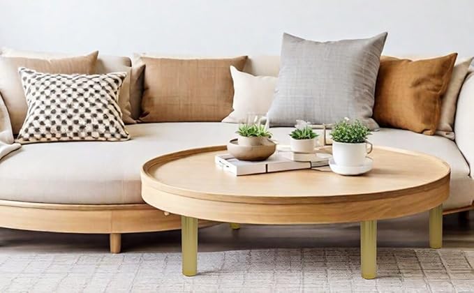 4 Pcs Gold Sofa Adjustable Legs Metal Modern Furniture Legs