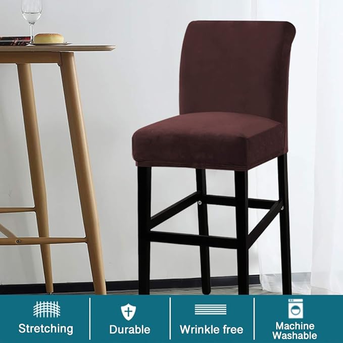 Turquoize Bar Stool Covers 4 Pack Bar Stool Covers