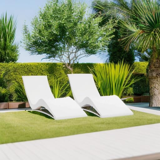 Aqua Outdoors Pool Chaise Lounge Chairs