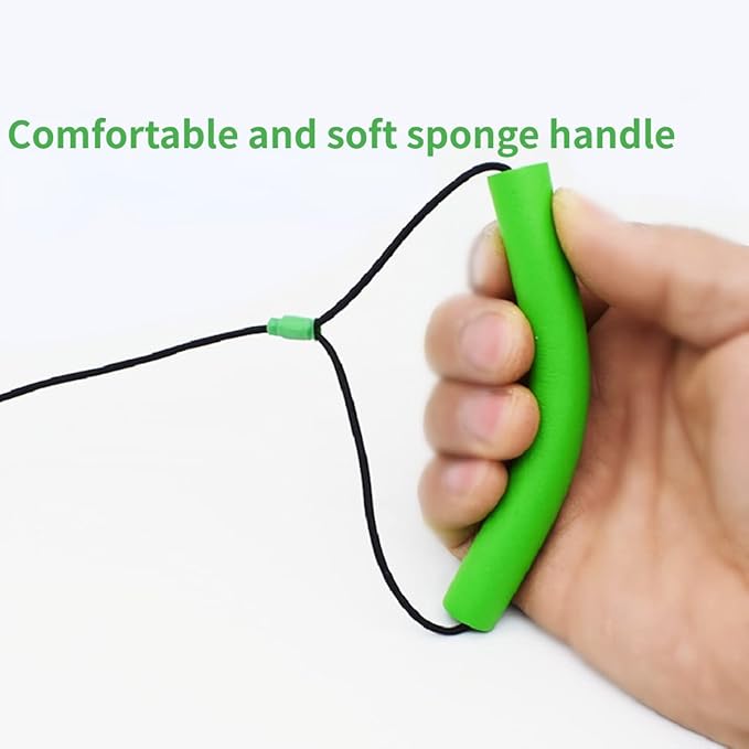 Bird Foot Chain with Flying Latex Elastic Training Rope Outdoor Parrot Ankle Foot Ring Accessories Bird Harness Leash Prevent Escaping (Model5-With 236inch Leash)