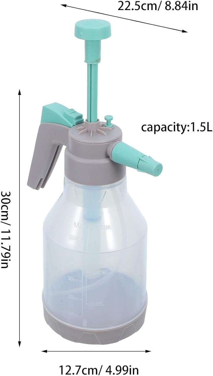 Bird Bath Sprayer for Parrots: Ultrafine Avian Pump Mister - 1.5L/50.72 Fl Oz Bird Bath Habitat Cleaner for Parakeets Macaws Cockatiels