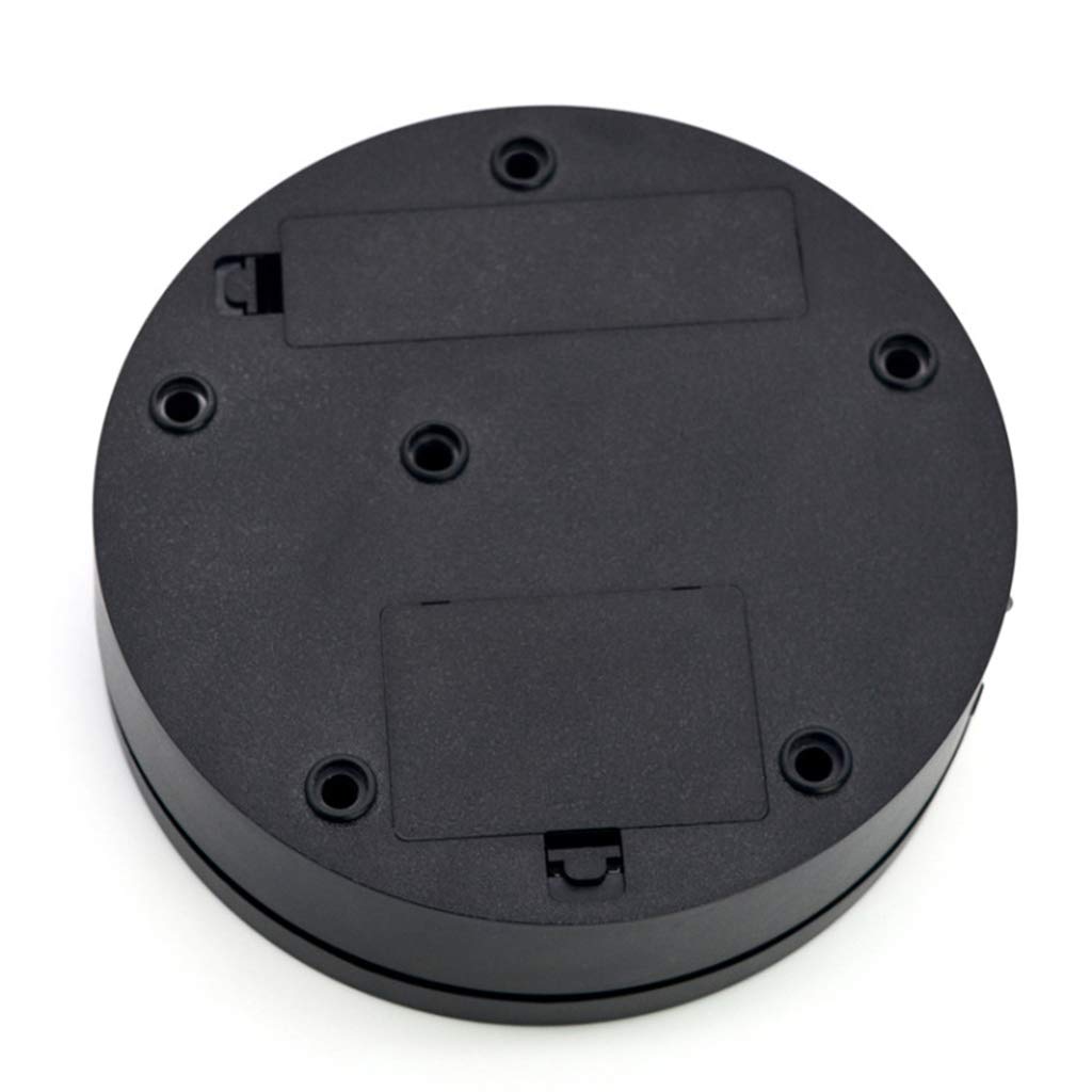 Pjeghbvop 360 Degree Motorized Rotating Display Stand Automatic Platform Adjustable Electric Display Turntable Cake Turntable