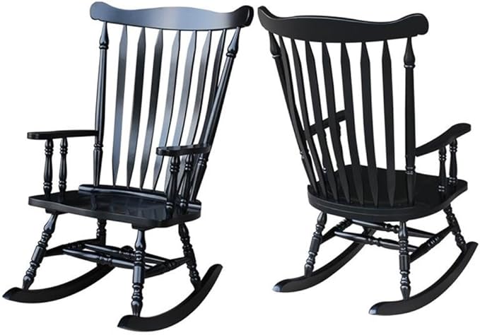 International Concepts Williamsburg Rocker Antique Black