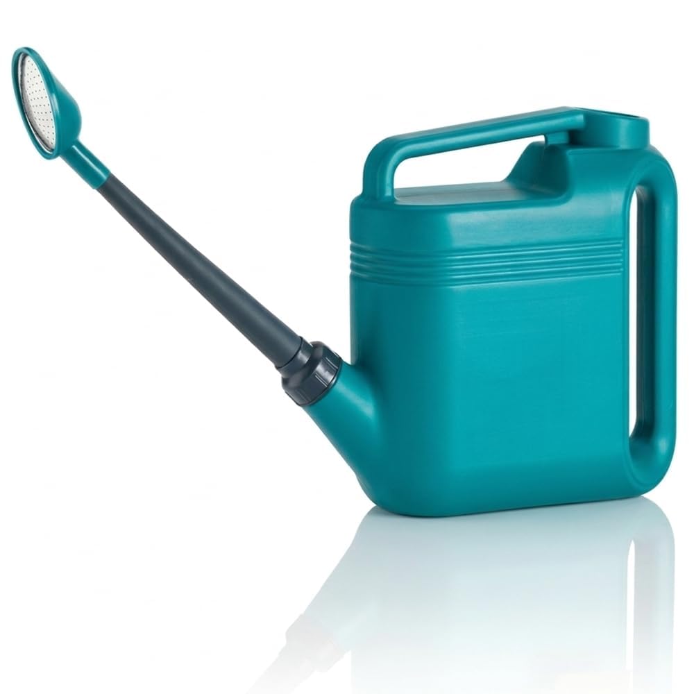 2 Gallon Watering Can for Indoor & Outdoor Plants, Large Capacity Long Spout with Ergonomic Non-Slip Handle, Durable Leak-Proof Plastic, Comfortable Grip, Ideal for Flowers, Vegetables
