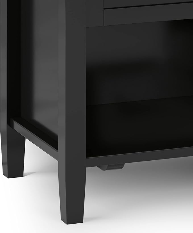 SIMPLIHOME Warm Shaker Bedside Table