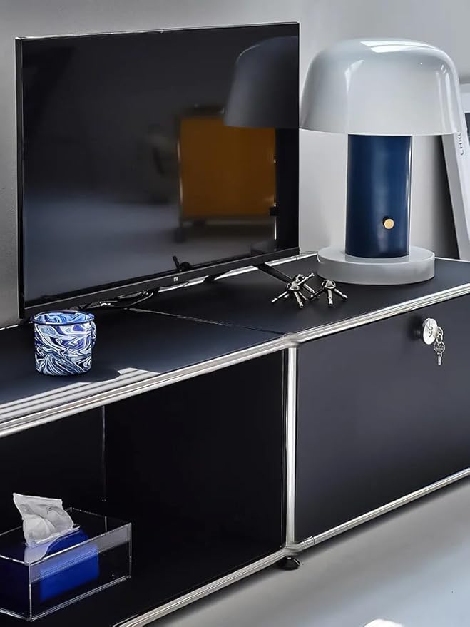 Modern Storage Cabinet Versatile Free-Standing Organizer