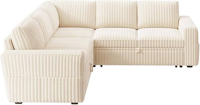 HONBAY Modular Sectional Sleeper Sofa