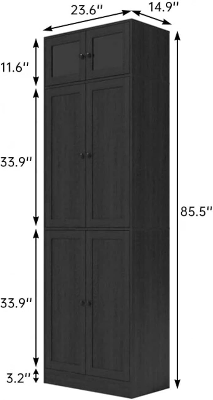 TUSY 85.5" Modern Tall Bookcase