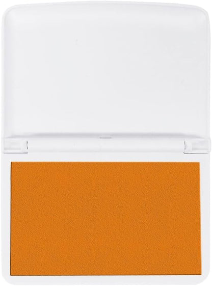 COLOP Make Series, Ink Stamp Pads, with Non-Toxic Premium Ink, Water-Based Acid-Free (Shiny Orange, Make 1-1-15/16" x 3-1/2")