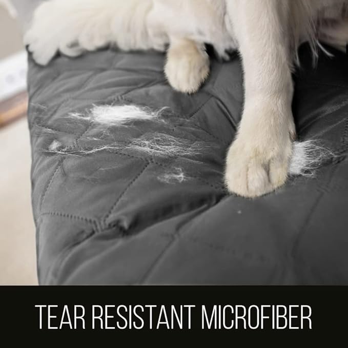 Sofa Shield® Couch Slip Covers for Dogs, Reversible Furniture Protector