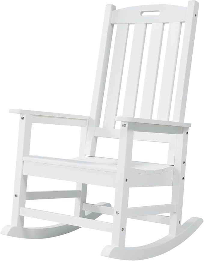Psilvam Oversized Outdoor Rocking Chair,