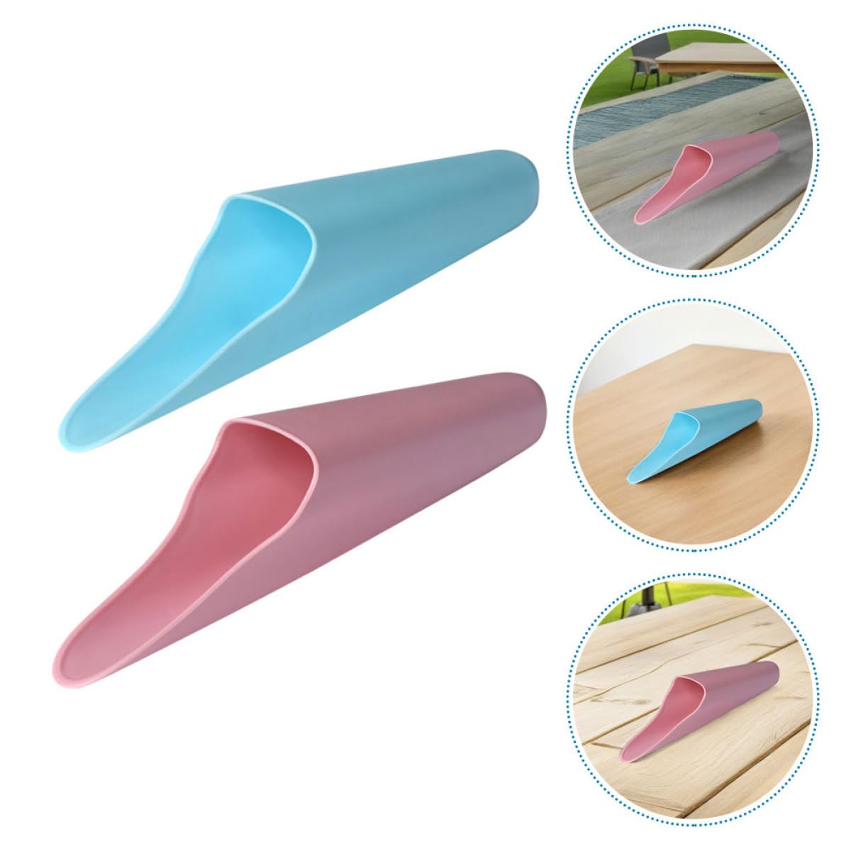 VOSAREA Reusable Bonsai Soil Scoops 2pcs Plastic Garden Trowels for Succulent Planting Indoor Gardening Small Portable Soil Shovels Tool Set with Blue and Pink Handles