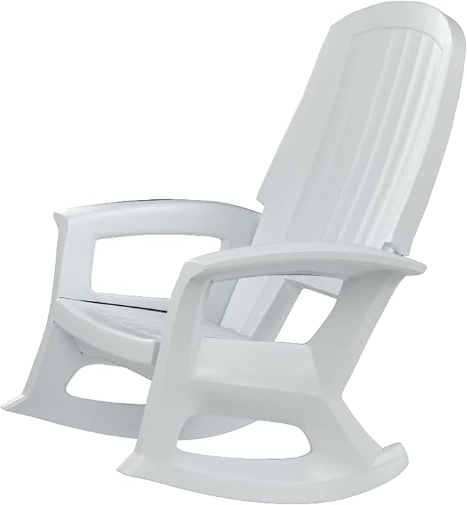 Semco Rockaway Heavy-Duty Outdoor Rocking Chair w/Low Maintenance All-Weather