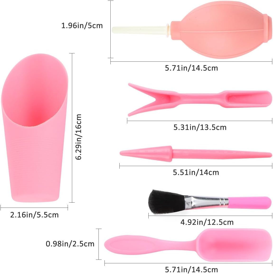 sanbeitang 16 Pcs Mini Garden Hand Transplanting Succulent Tools Set, Miniature Planting Tool Kit, Small Gardening Tool for Indoor Succulent Bonsai, Potting, Cactus