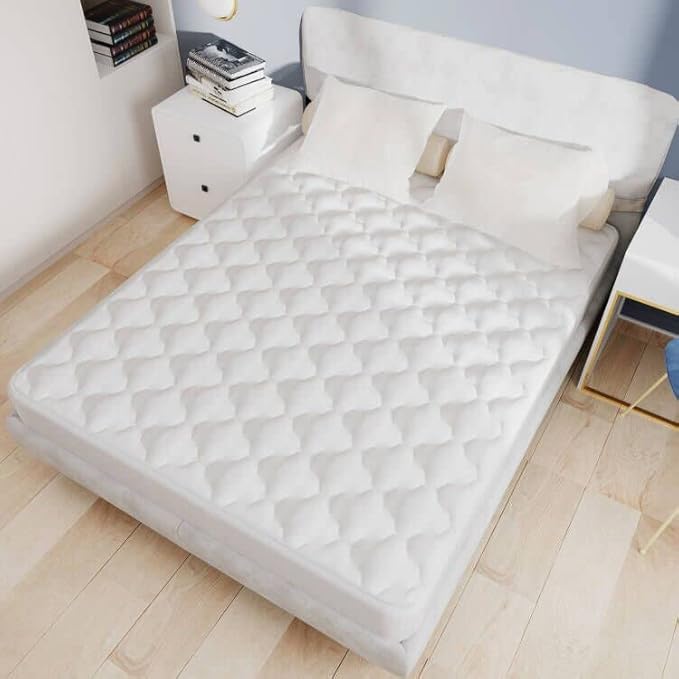 2 Pack Full Mattress Pad Waterproof Mattress Protector, Quilted Full Size