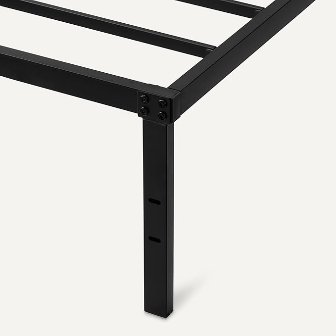 Amazon Basics - Metal Bed Frame, Non-Foldable Platform Bed, Easy Assembly