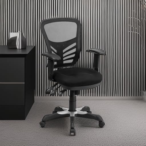 Flash Furniture Nicholas Mid-Back Swivel Desk Chair