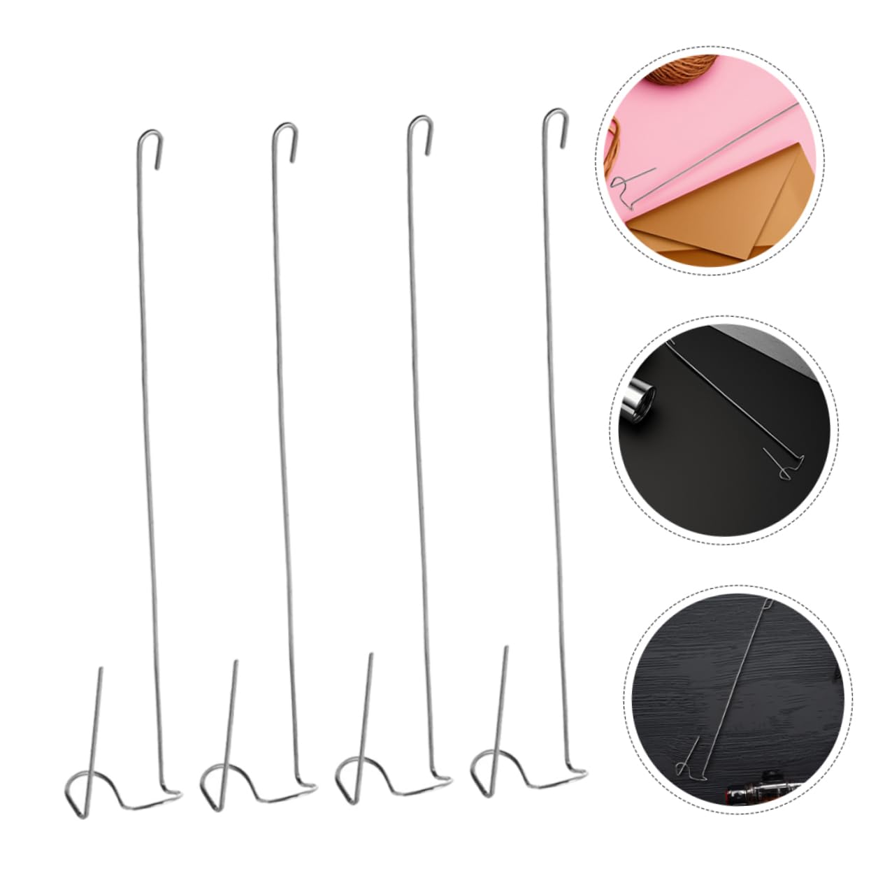 TOGEVAL 8pcs Air Plant Holder Hanging Planter Wall Plant Holder Hanger Pot Chain Stand Mount Ceiling Decor Duty Hanger Feeder