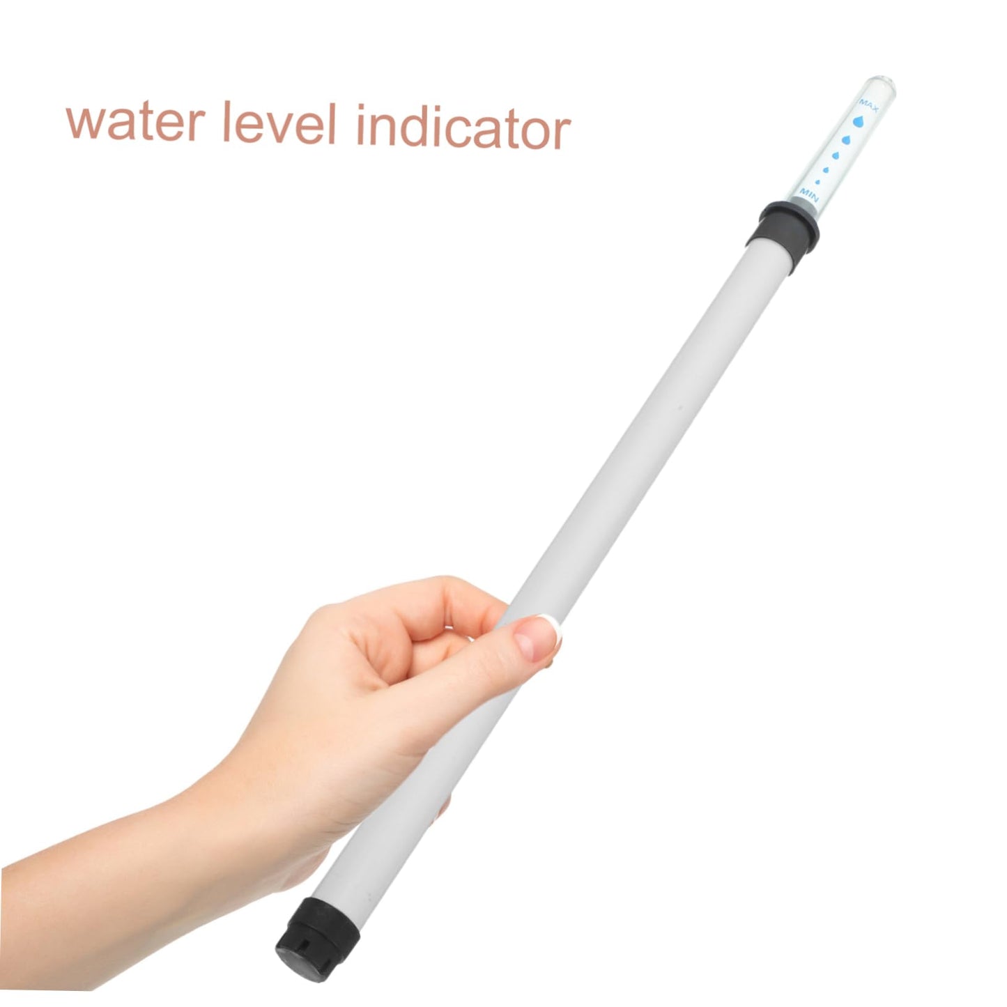 Angoily 2pcs Water Level Indicator Gardening Water Level Meter Plant Buoy Flower Pot Water Gauge Moisture Meter House Plant Pots Water Moisture Tester Suite White Scale Plastic, 36.00X2.00X2.00CM