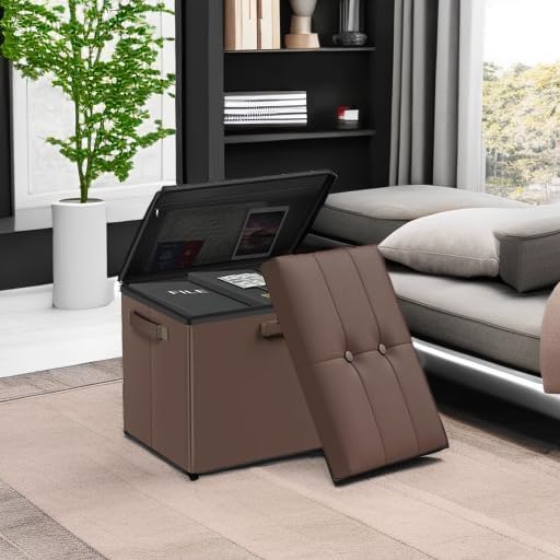 DocSafe Storage Ottoman Foot Rest Stool