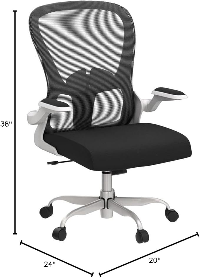 Ergonomic Office Chair, Comfort Swivel Home Office Task Chair, Breathable Mesh