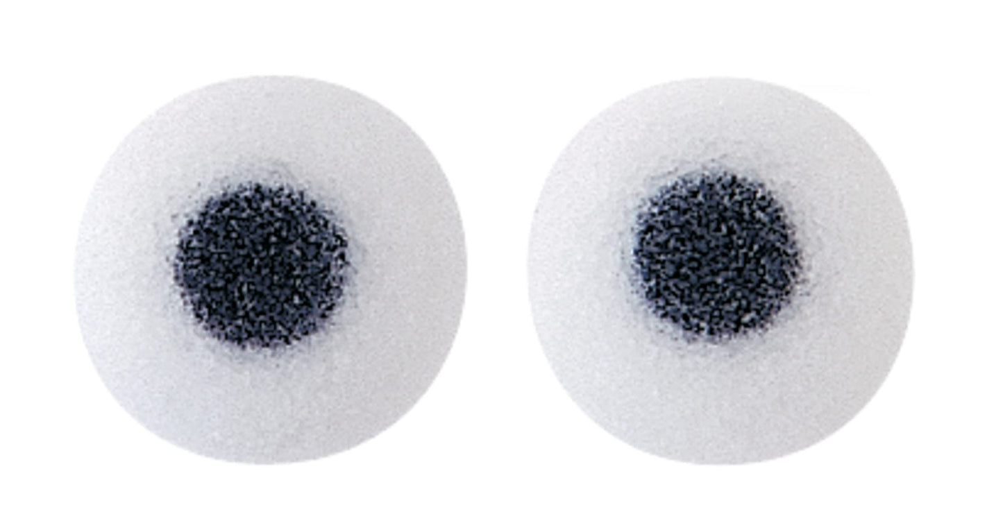 Lucks Dec-Ons Decorations Molded Sugar/Cup-Cake Topper, Small Eyes, 3/8 Inch, 996 Count