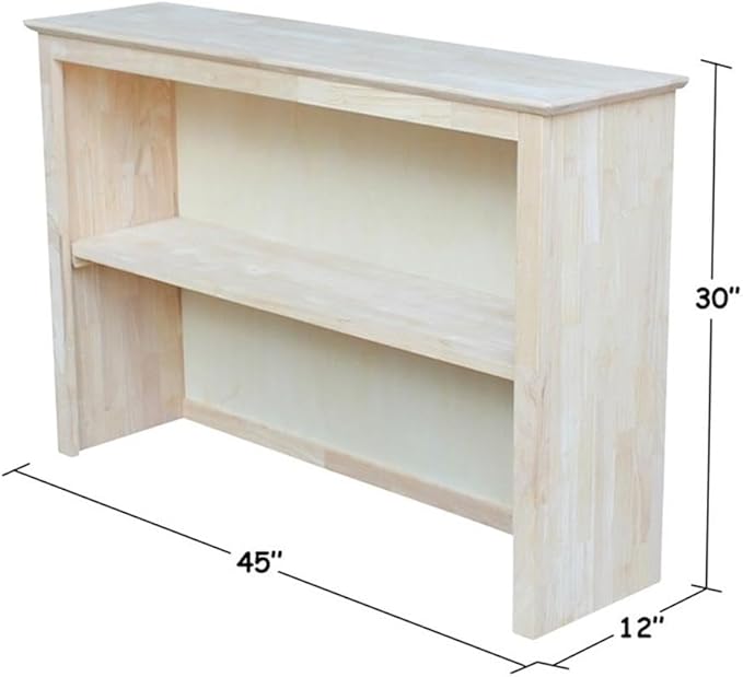 International Concepts Hutch, Unfinished