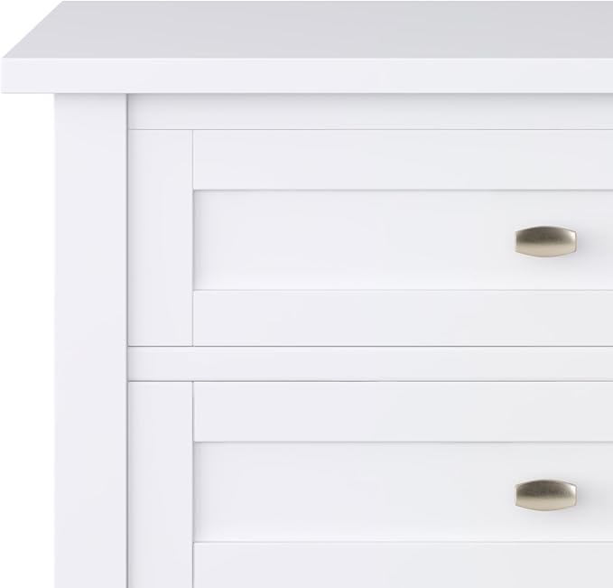 SIMPLIHOME Warm Shaker Bedside Table