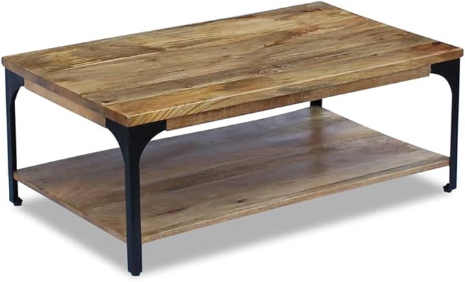 Solid Mango Wood Coffee Table