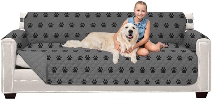 Sofa Shield® Couch Slip Covers for Dogs, Reversible Furniture Protector
