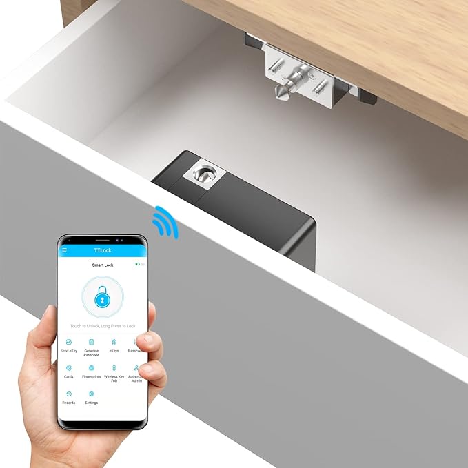 Bluetooth Drawer Lock, TTlock Works