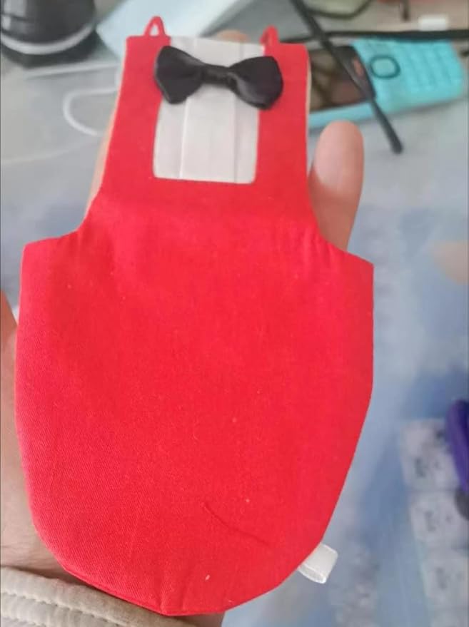 Bird Flight Suits Diapers, Parrot Flight Suits Diapers for Monk Parakeets, Cockatiels Flight Suits, Parrot Clothes, Bird Training Nappy Suit Liners Clothes (Medium,Black)
