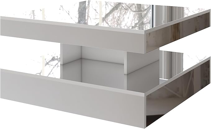 HedoAjim LED Coffee Table with Lights