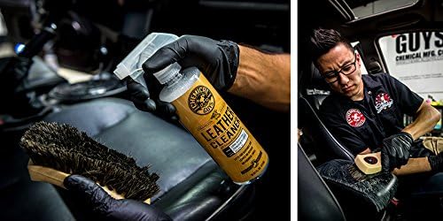 Chemical Guys Long Bristle Horse Hair Leather Cleaning Brush