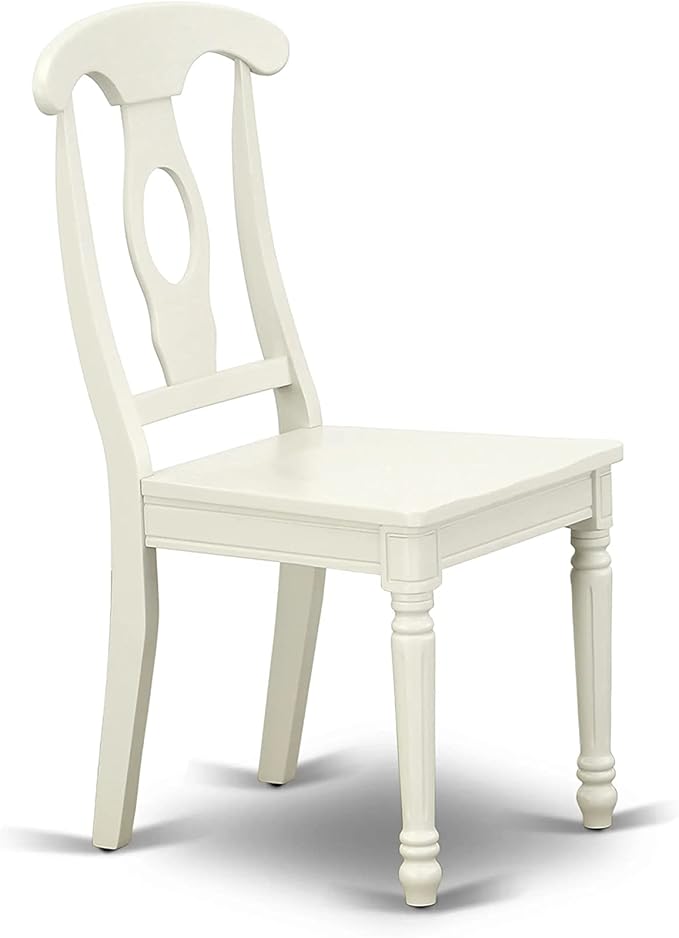 East West Furniture KEC-LWH-W Kenley Dinette Chairs