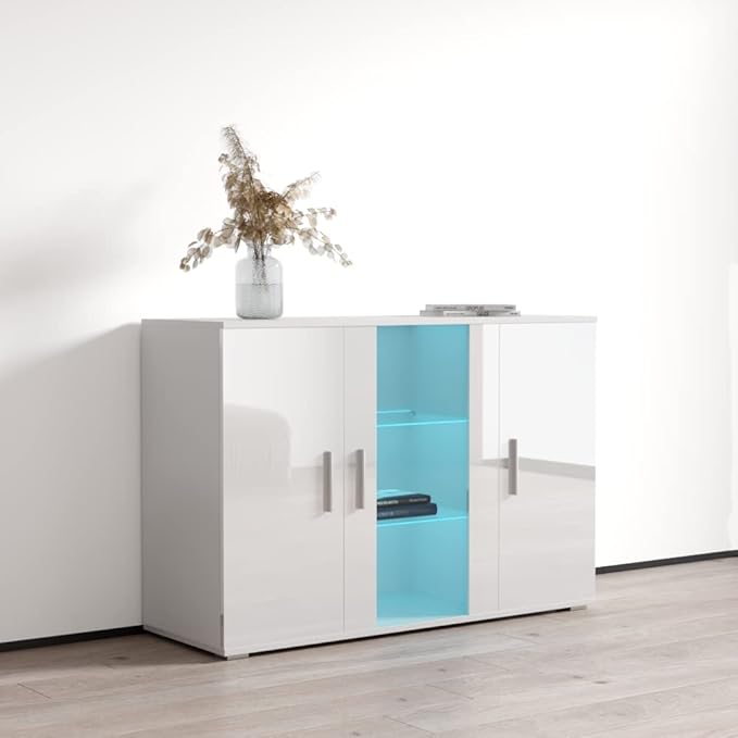 Meble Furniture Soho S7 3D Modular Sideboard — 3 Doors