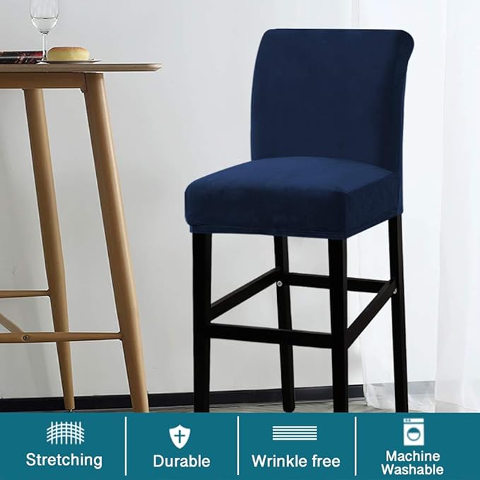 Turquoize Bar Stool Covers 2 Pack Bar Stool Covers
