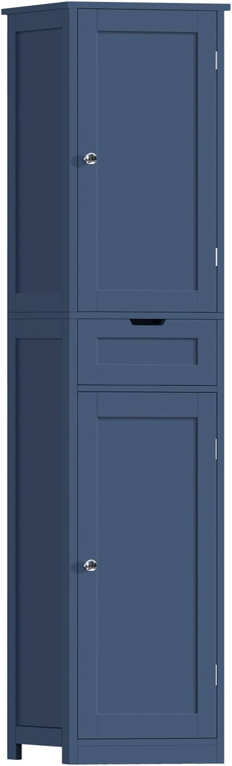 Iwell 67" Tall Bathroom Cabinet, Storage Cabinet