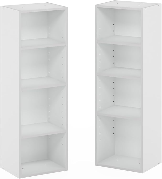 Furinno PASIR Book Shelf, 8-Tier Bookshelf, Bookcase